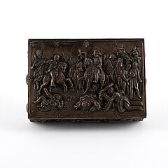 Rechteckige Schatulle mit Darstellung aus den napoleonischen Kriegen, 76654-19, Van Ham Kunstauktionen