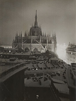 Alfred Eisenstaedt - Der Mailaender Dom von der Pension Agostini aus fotografiert, 70001-145, Van Ham Kunstauktionen