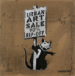 NOT BANKSY and NOT BY BANKSY Stot21STCplanB - Urban Art Sale 90 Rip-Off, 64451-5, Van Ham Kunstauktionen