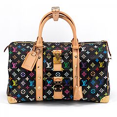 Louis Vuitton - Keepall 44 Reisetasche Sonderedition Takashi Murakami, 80122-14, Van Ham Kunstauktionen