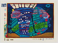 Friedensreich Hundertwasser - Look at it on a Rainy Day, 79925-1, Van Ham Kunstauktionen