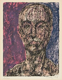 Mark Tobey - Head, 57757-11, Van Ham Kunstauktionen