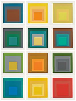 Josef Albers - SP Homage to the Square, 80304-1, Van Ham Kunstauktionen