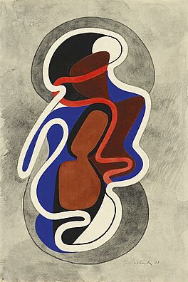 Auguste Herbin - Composition, 66500-87, Van Ham Kunstauktionen