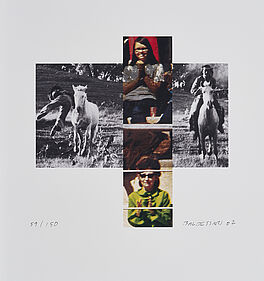 John Baldessari - The Intersection Series Person on Horse and Person falling from Horse with Audience 20012002, 75280-169, Van Ham Kunstauktionen