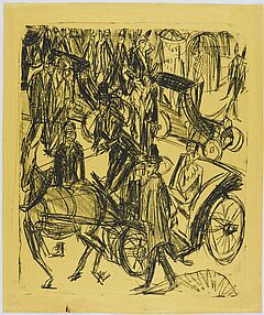 Ernst Ludwig Kirchner - Leipziger Strasse Kreuzung, 68002-25, Van Ham Kunstauktionen
