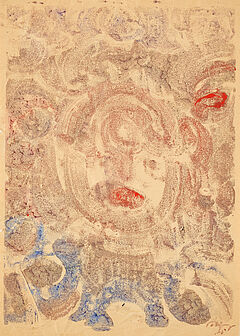 Mark Tobey - Head, 79994-4, Van Ham Kunstauktionen