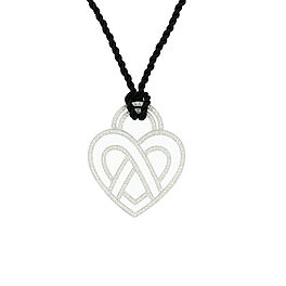 Poiray - Coeur Entrelace Necklace - Tres Grand Modele, 79070-9, Van Ham Kunstauktionen