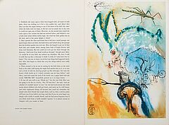 Salvador Dali - Alice in Wonderland, 73328-1, Van Ham Kunstauktionen