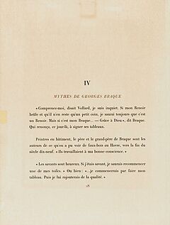 Georges Braque - Ohne Titel, 58057-1, Van Ham Kunstauktionen