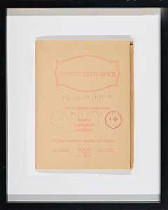 Joseph Beuys - 1 Wirtschaftswert Butterbrotpapier, 70141-5, Van Ham Kunstauktionen