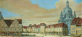 Bernardo Bellotto - Dresden Alte Ansicht am Neumarkt mit der Frauenkirche, 75953-15, Van Ham Kunstauktionen