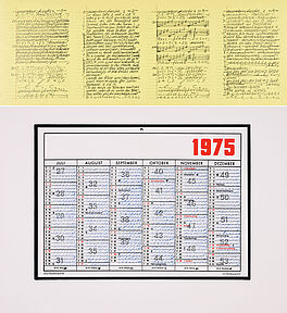 Hanne Darboven - Konvolut von 2 Offsets, 75280-180, Van Ham Kunstauktionen