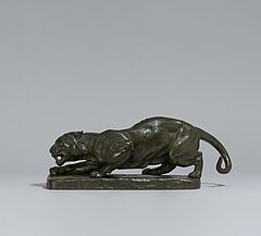 John Mayne Van der Kemp - Panther in gedeckter Haltung, 76201-13, Van Ham Kunstauktionen