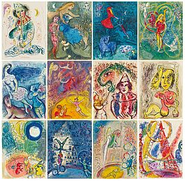 Marc Chagall - Le Cirque, 79095-1, Van Ham Kunstauktionen