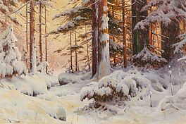 Walter Moras - Heller Winterwald, 76052-8, Van Ham Kunstauktionen