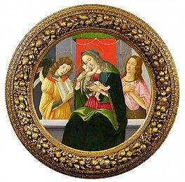 Sandro Botticelli - Madonna mit dem Kind Johannes dem Taeufer und einem Engel, 47640-16, Van Ham Kunstauktionen