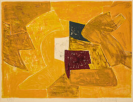 Serge Poliakoff - Composition orange, 80341-19, Van Ham Kunstauktionen