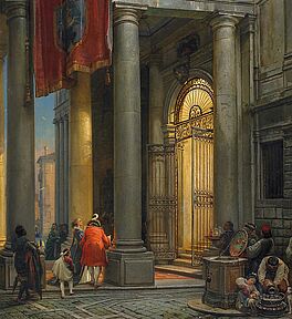 Friedrich Nerly - Palazzo Pisani, 54890-1, Van Ham Kunstauktionen