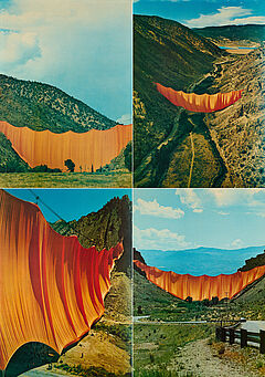 Christo - Valley Curtain Rifle Colorado 1970-72, 79405-11, Van Ham Kunstauktionen