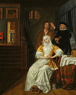 Samuel van Hoogstraten - Der Besuch des Arztes, 300013-14, Van Ham Kunstauktionen