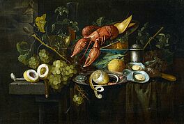 Michiel Simons - Stillleben mit Hummer Fruechten und Austern, 58439-5, Van Ham Kunstauktionen