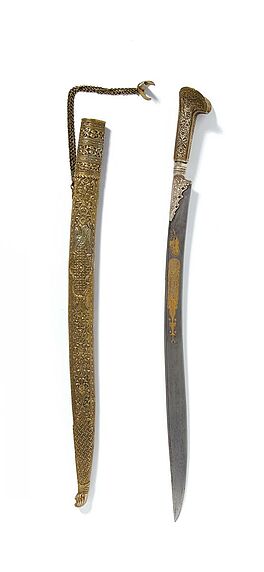 Bedeutendes Yatagan-Schwert, 66031-1, Van Ham Kunstauktionen