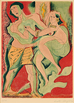 Andre Masson - Madame Potiphar Aus Louis Aragon Les Amants Celebres, 77959-12, Van Ham Kunstauktionen