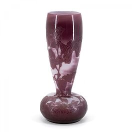 Christian Freres et Fils - Grosse Vase mit Liliendekor, 79667-13, Van Ham Kunstauktionen