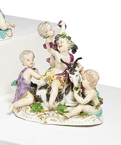 Meissen - Amorettengruppe als Allegorie des Herbstes, 79866-4, Van Ham Kunstauktionen