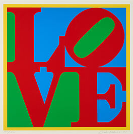 Robert Indiana - Heliotherapy Love, 80372-2, Van Ham Kunstauktionen