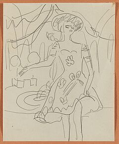 Ernst Ludwig Kirchner - Taenzerin, 76949-36, Van Ham Kunstauktionen