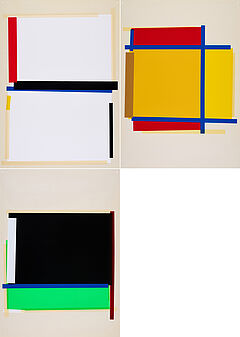 Joachim Grommek - Konvolut von 3 Serigrafien, 76165-6, Van Ham Kunstauktionen