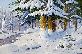 Walter Moras - Winterwald, 65825-1, Van Ham Kunstauktionen