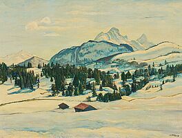 Harald Tillberg - Wintersonne bei Mittenwald, 50302-13, Van Ham Kunstauktionen