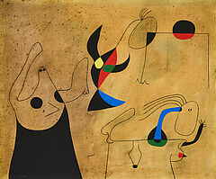 Joan Miro - Aus Constellations, 77823-9, Van Ham Kunstauktionen