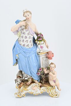 Meissen - Drei Allegorien aus der Serie Die fuenf Sinne, 70216-1, Van Ham Kunstauktionen