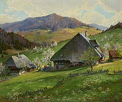 Karl Hauptmann - Fruehling bei Muggenbrunn im Schwarzwald, 79432-2, Van Ham Kunstauktionen