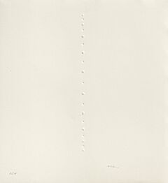 Enrico Castellani - Auktion 404 Los 577, 10122-24, Van Ham Kunstauktionen