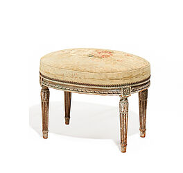 Kleiner Tabouret Louis XVI, 54987-25, Van Ham Kunstauktionen