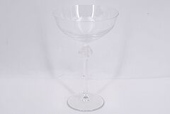 Rene Lalique - Set von Wein- und Champagnerglaesern Roxane, 70554-5, Van Ham Kunstauktionen