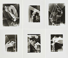 Oskar Nerlinger - Serie von 6 Fotogrammen, 70001-415, Van Ham Kunstauktionen