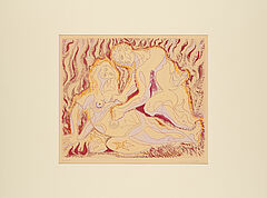 Andre Masson - Siegfried und Brunhilde Aus Louis Aragon Les Amants Celebres, 77959-11, Van Ham Kunstauktionen