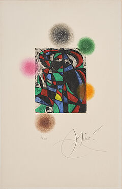 Joan Miro - Arlequin Crepusculaire, 70664-1, Van Ham Kunstauktionen
