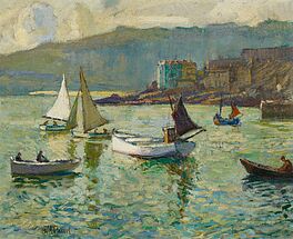 John Anthony Park - Der Hafen von St Ives, 64190-1, Van Ham Kunstauktionen