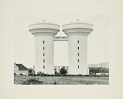 Bernd und Hilla Becher - Doppelwasserturm Aus Sechs Doppelwassertuerme, 80322-2, Van Ham Kunstauktionen