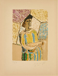 Georges Braque - La Femme a la Mandoline Aus Braque le patron, 79831-2, Van Ham Kunstauktionen