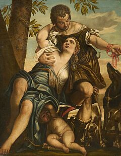 Paolo Veronese - Venus und Adonis, 74032-1, Van Ham Kunstauktionen