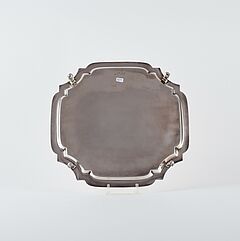 EH Parkin  Co - Grosser Salver mit dem koeniglichen Wappen Grossbritanniens, 79866-30, Van Ham Kunstauktionen