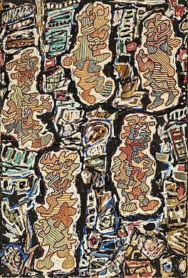 Jean Dubuffet - La vie en ville, 76000-654, Van Ham Kunstauktionen